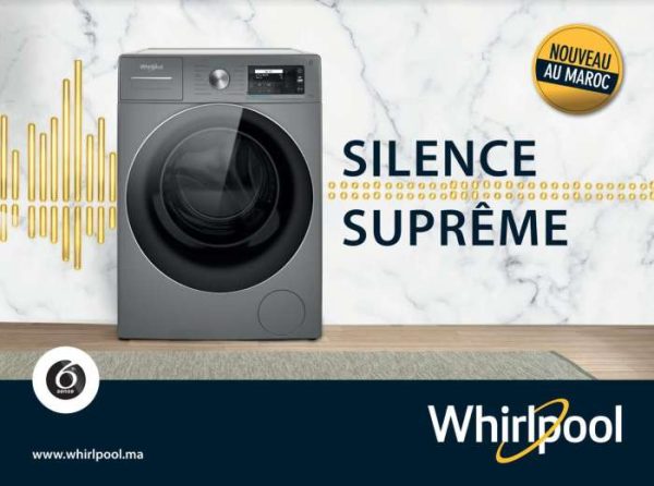 Silence Supreme 600x446 - Whirlpool lance Silence Suprême, une nouvelle gamme de lave-linge qui allie silence, performance et design de pointe