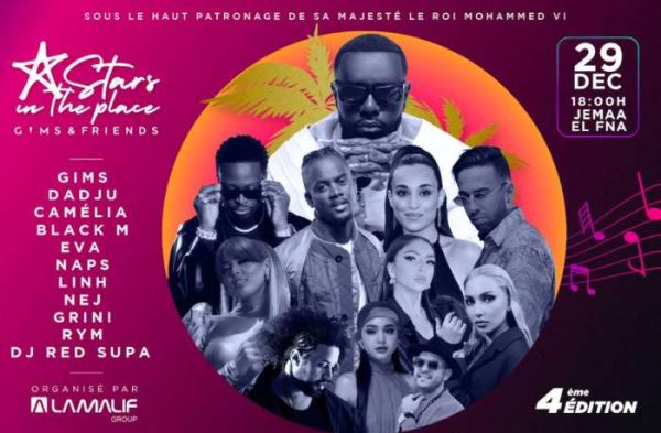 stars in the place 600x393 - Stars in The Place 2022 dévoile son line-up !