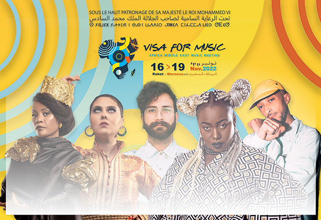 visa for music 2022 - Visa For Music est de retour pour sa 9ème édition  du 16 au 19 novembre 2022, à Rabat