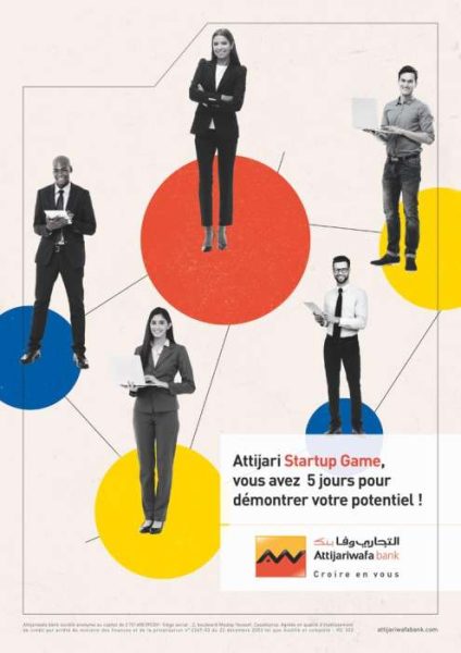 Le groupe Attijariwafa bank lance son nouveau Business Game « Attijari Startup Game » visuel Attijari start up game 424x600 - Le groupe Attijariwafa bank lance son nouveau Business Game « Attijari Startup Game »