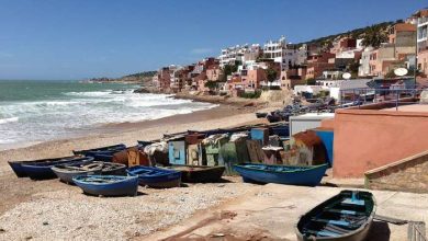 1200px Blue fishing boats in Taghazout Morocco 8628196631 390x220 - L’ONMT accueille les plus grands agents de voyage allemands à Taghazout