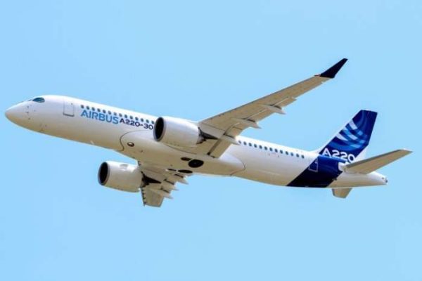 Airbus A220 scaled e1670944332840 600x400 - L’A220 d’Airbus arrive à Casablanca