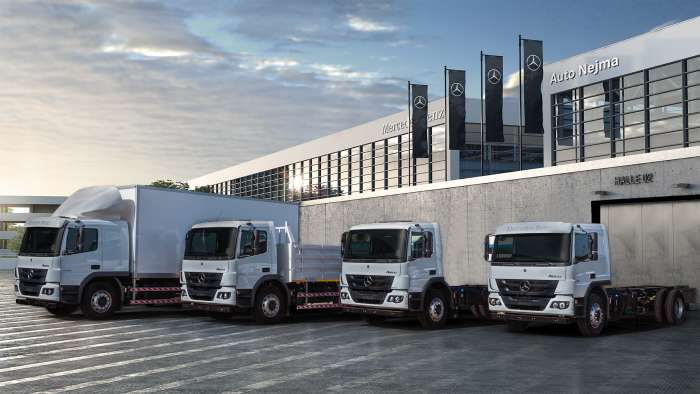 Gamme Atego Auto Njma3 - Auto Nejma consolide son offre poids lourds et lance l’Atego,  le camion moyen tonnage de Mercedes- Benz au Maroc