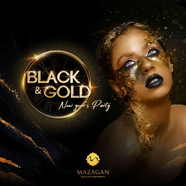 New Year Mazagan 600x600 - Mazagan Beach & Golf Resort: Black & Gold New Year’s party !