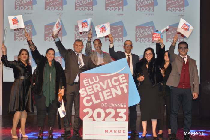 PHOTO MARJANE - Marjane Élu Service Client de l'Année Maroc 2023