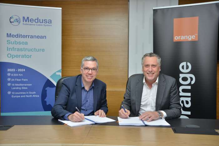 HIC 6427 - Inédit, Orange Maroc accueille le nouveau système de câble sous-marin le plus long de la Méditerranée