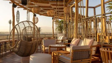 Rooftop Garden Panoramic 360 degree Atlas Mountains view 390x220 - Ouverture de Nobu Hôtel Marrakech