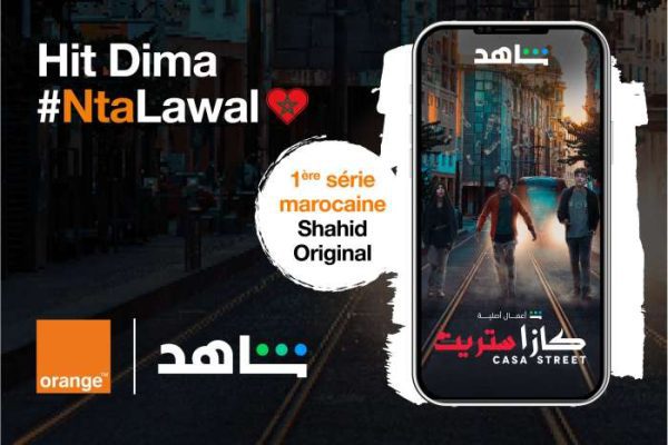Visuel Casa Street 600x400 - Orange Maroc, partenaire historique du cinéma national, présente en avant-première avec Shahid la 1ère série marocaine « Casa-street »