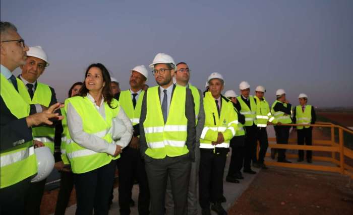 leila benali terrain - Leila Benali, en visite terrain à Mohammedia des infrastructures énergétiques