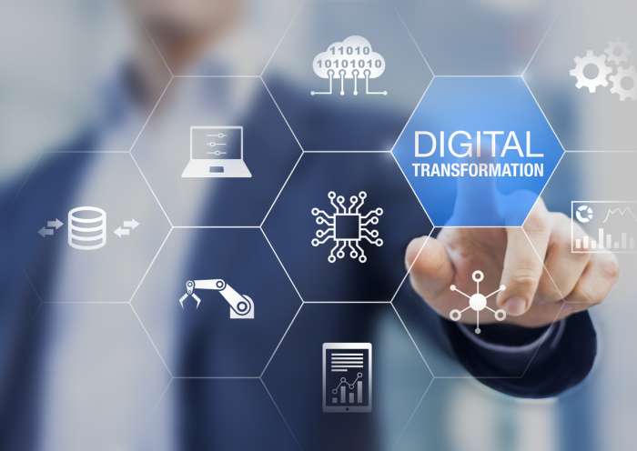 visuel digitalisation des entreprises retour vers le futur - Administration : vers la centralisation de l'ensemble des services via digitalisation?