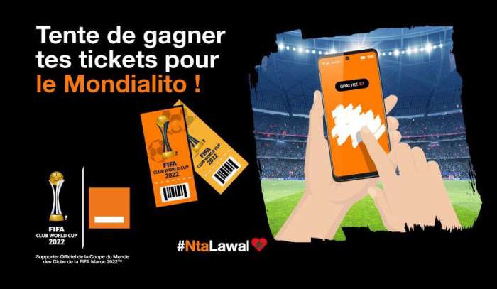 CMC VF - Orange Maroc, Supporter Officiel de la Coupe du Monde des Clubs de la FIFA Maroc 2022™
