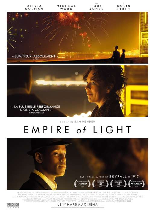 AFFICHE Empire.Of .Light  - Découvrez la nouvelle histoire touchante de Sam Mendes : "EMPIRE OF LIGHT", exclusivement en salles nationales