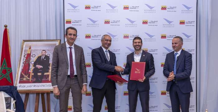 ATTIJARI 11 - L’Université Mohammed VI Polytechnique et le groupe Attijariwafa bank signent un partenariat en matière d’innovation et de développement technologique