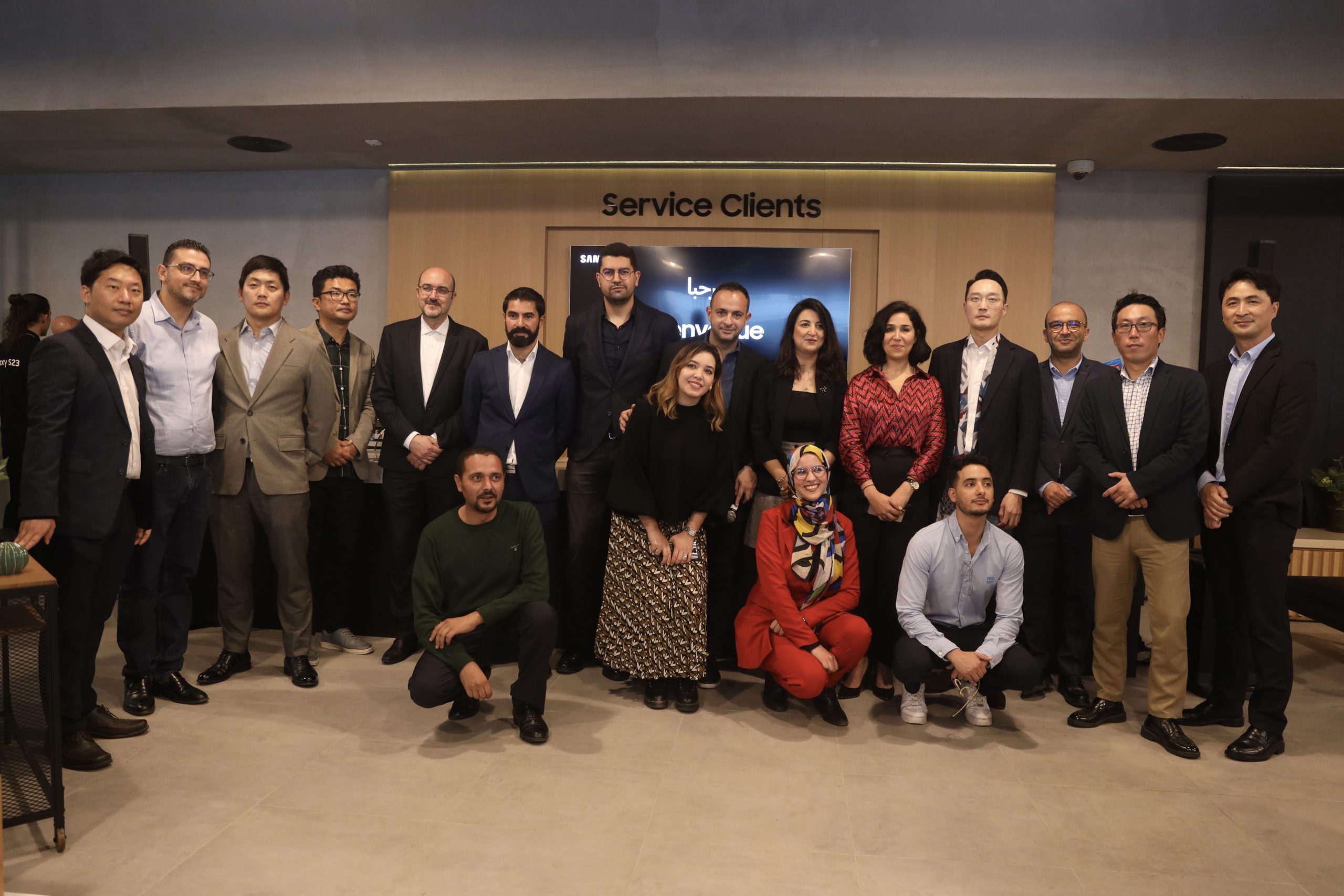 samsung scaled - Samsung inaugure son premier espace “Premium CX Lounge” au Maroc