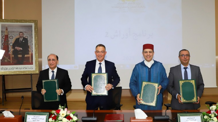Awrach 2 Signature de quatre conventions - Awrach 2 : Signature de quatre conventions