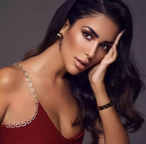 jihan hadji miss 600x591 - Jihan Hadji, la candidate marocaine au concours Miss Elite World