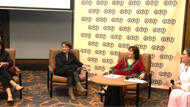 photo intervenantes 390x220 - L'UPF-section Maroc a organisé un débat sur la représentation de la femme dans la fiction et la publicité au Maroc