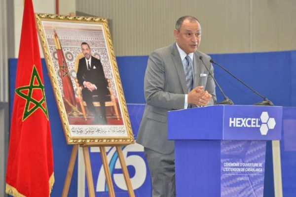 HEXCEL 13 600x400 - Aéronautique : Hexcel inaugure l’extension de son usine à Casablanca