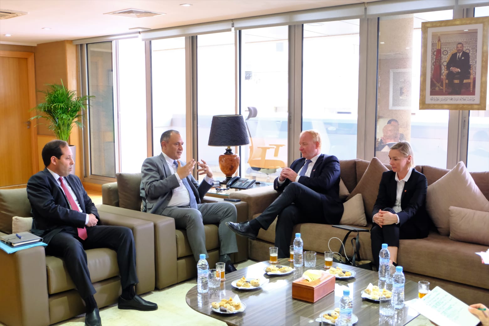 IMG 20230505 WA0027 - Le Président de l'Office Européen des Brevets (OEB), Antonio Campinos, effectue une visite officielle au Maroc et participe à la commission mixte