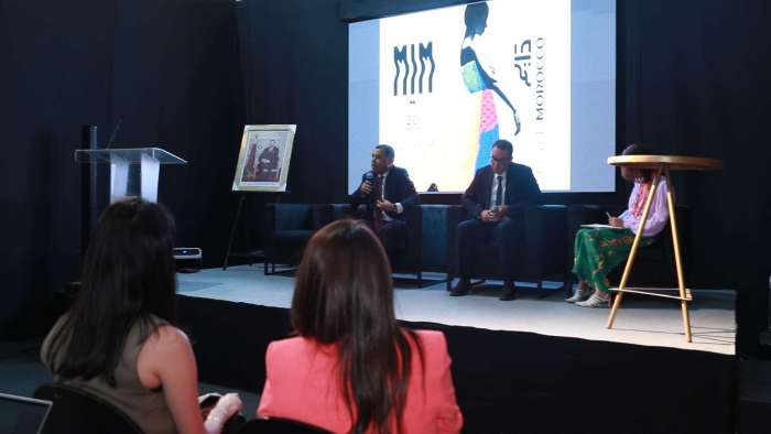 MIM CONF PRESSE - Ouverture du 20ème Salon International du Textile, MIM, à Casablanca