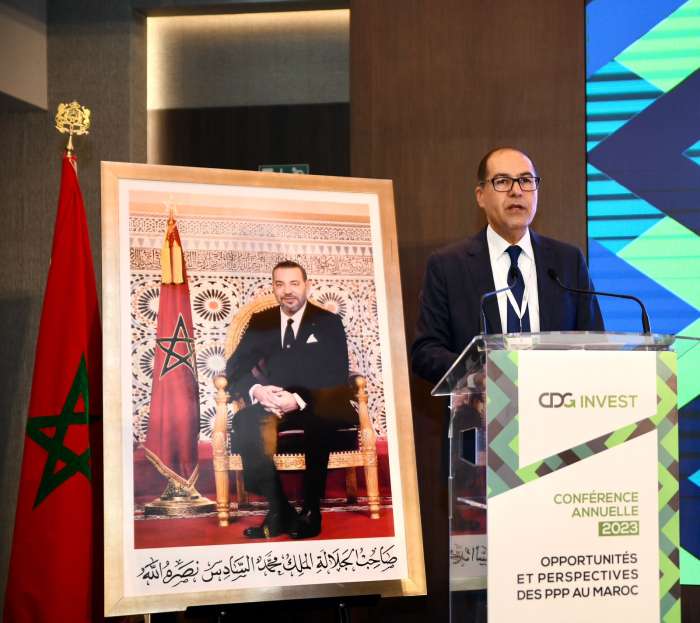 Photo CDG Invest Event Presse - Conférence de CDG Invest à Rabat sur les perspectives et opportunités des partenariats public-privé (PPP) au Maroc