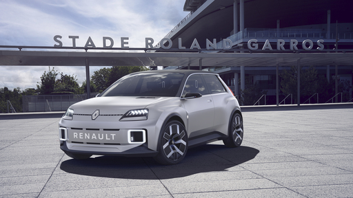 Renault 5 prototype - Renault fait sensation avec sa présence remarquée à Roland-Garros 2023