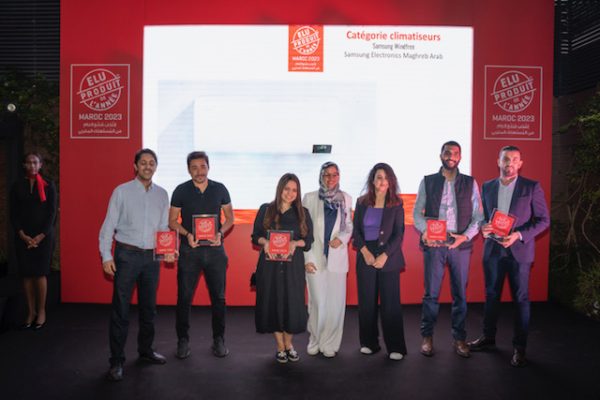 Samsung Maroc remporte 5 distinctions du label Elu Produit de lAnnee 600x400 - Samsung Maroc récompensé par cinq distinctions du Label Elu Produit de l'Année 2023