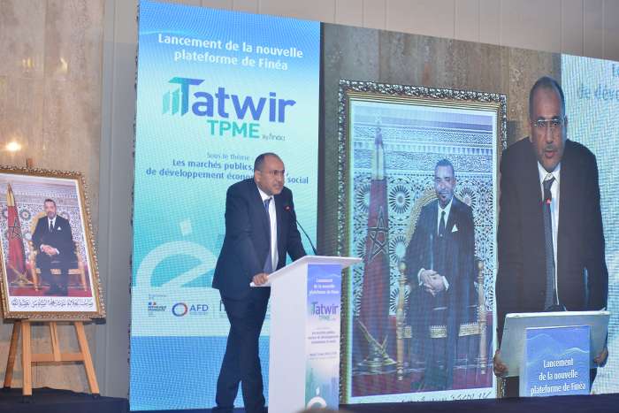 M Mohammed Belmaachi DG de Fine - Finéa lance la plateforme Tatwir TPME et inaugure son cycle de webinaires au profit des TPME
