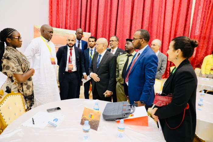 PHOTO B TO B - Le Club Afrique Développement du groupe Attijariwafa bank et Attijaribank Mauritanie ont organisé les 14 et 15 juin à Nouakchott une mission multisectorielle