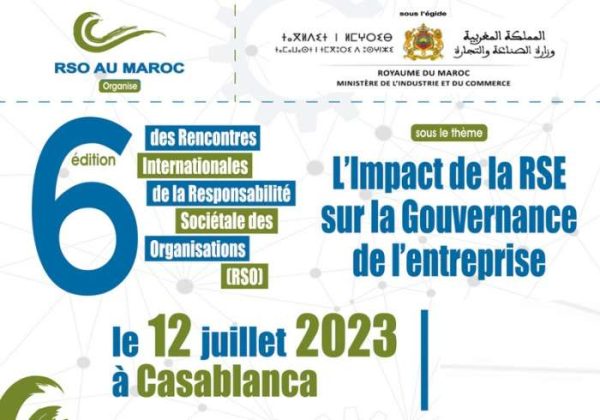 RSO AU MAROC 600x420 - 6ème édition des Rencontres Internationales de la Responsabilité Sociétale des Organisations
