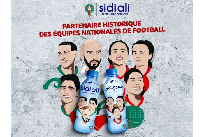 SA FR - Sidi Ali lance une édition limitée spéciale foot en l’honneur des Lionnes et des Lions de l’Atlas