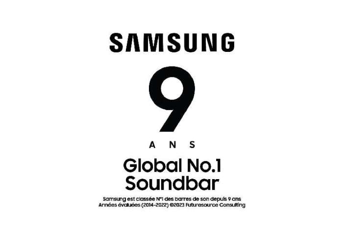 samsung - La barre de son Samsung en tête des ventes mondiales pour la neuvième année consécutive