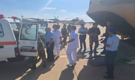 FAR - Séisme d'Al Haouz: sur Hautes Instructions de Sa Majesté le Roi Mohammed VI, les FAR déploient d’urgence des moyens humains et logistiques importants, aériens et terrestres