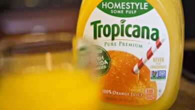 Risque sanitaire: le jus multivitaminé Tropicana est rappelé des grandes surfaces en France jus tropicana 390x220 - Risque sanitaire: le jus multivitaminé Tropicana est rappelé des grandes surfaces en France