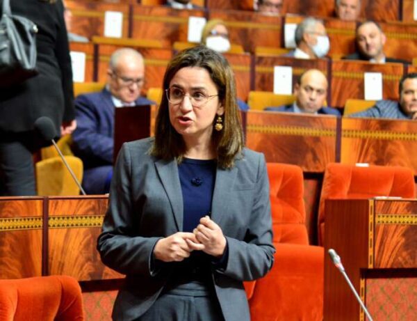 Ghita Mezzour Parlement 3 600x461 - Économie nationale : Le secteur de l'offshoring, un moteur clé d'emploi au Maroc