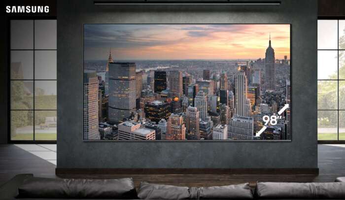 Samsung Reinvente l Experience Televisuelle avec son Nouvel Ecran QLED 98 pouces - Samsung réinvente l'expérience télévisuelle avec son nouvel écran QLED 98 pouces