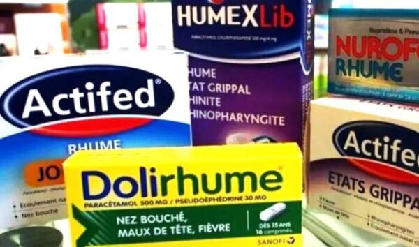 alerte medicaments 600x354 - En France, une alerte officielle lancée contre de célèbres médicaments sans ordonnace