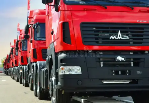 camions maz 600x416 - Camions: la marque biélorusse MAZ  intéresse les Marocains