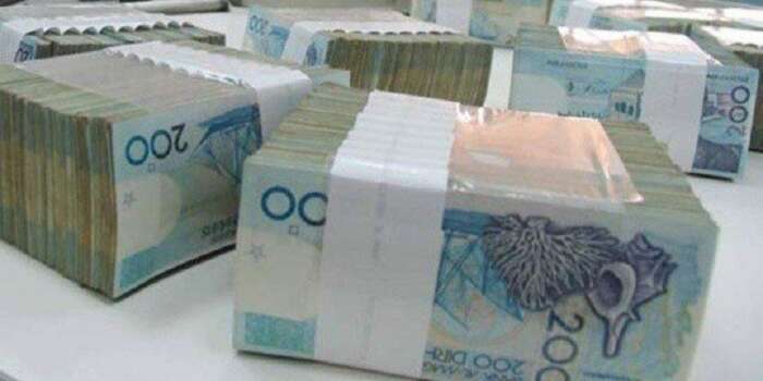 dirham - Augmentation de 4,7 % des dépôts bancaires à fin août au Maroc