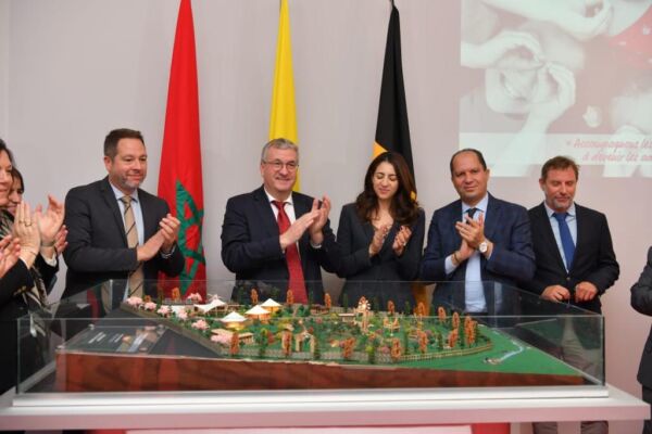 Photo 1  600x400 - Ecole Belge de Casablanca: lancement de l'école du Dehors en présence du ministre-président du gouvernement Belge francophone.