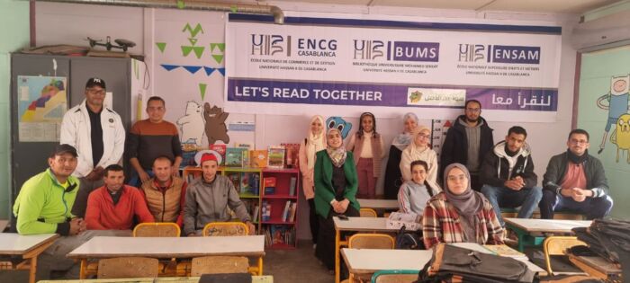 Photo 1 scaled - Les premiers bénéficiaires de l'initiative lisons ensemble : 251 élèves du  primaire dans la région d'Al Haouz