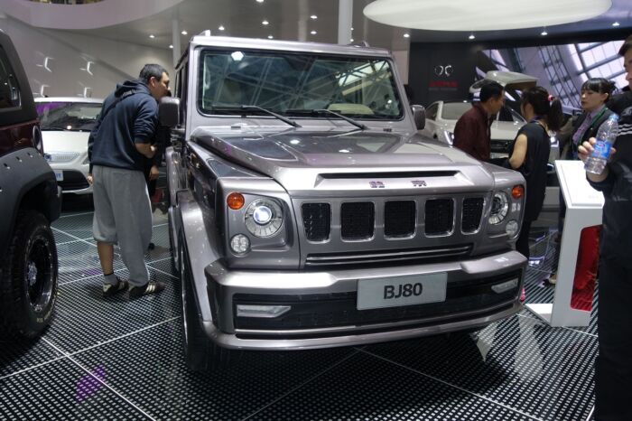 baic bj80 2 2 scaled - Lorsqu'une marque Chinoise s'inspire du Mercedes classe G