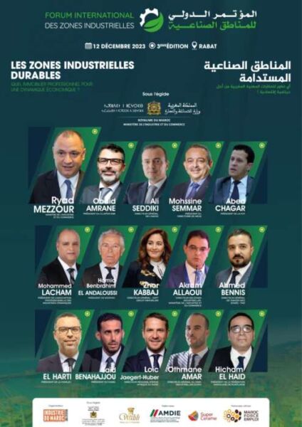 1701690127012 424x600 - Forum International des Zones Industrielles  3 ème édition  Le 12 décembre 2023, Sofitel Jardins des Roses – Rabat