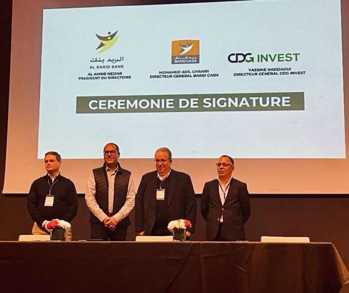 Photo CP ABB x CDG Invest - Al Barid Bank et Barid Cash s’allient avec CDG INVEST pour soutenir les startups  fintech au Maroc