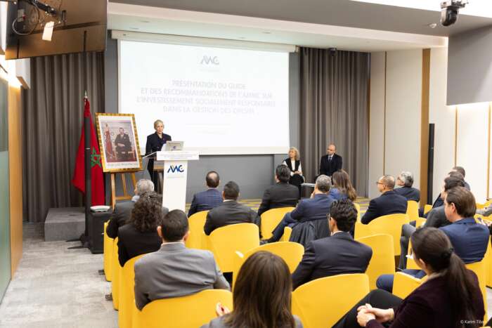 Presentation guide ISR - L’AMMC publie un guide sur  l’investissement socialement responsable  dans la gestion des OPCVM