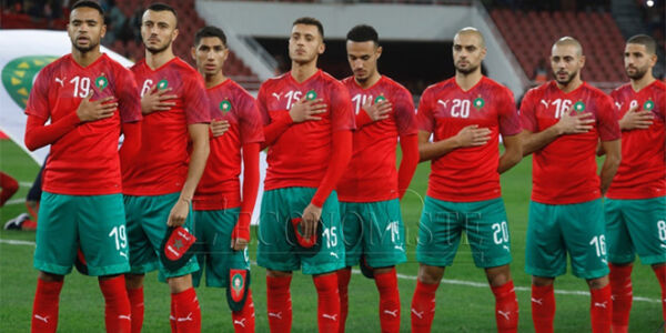 equipe du Maroc can 2023 600x300 - CAN-2023: Le Maroc écrase la Tanzanie (3-0)