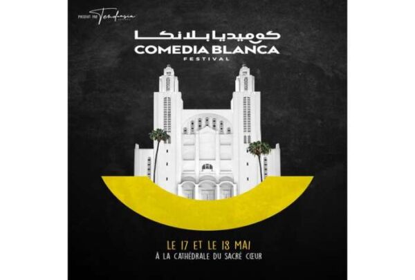 COMEDIA blanca 600x405 - Première édition du Festival ComediaBlanca, les 17 et 18 mai à Casablanca
