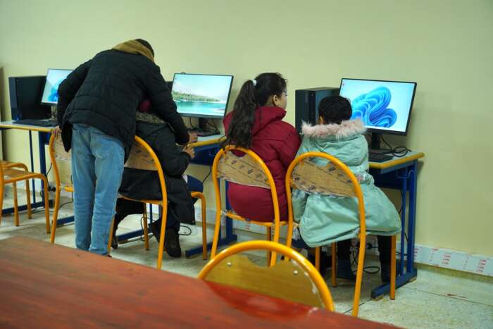Photo 4 - Opération "classes connectées" : LafargeHolcim Maroc s'engage dans la lutte contre l'abandon scolaire