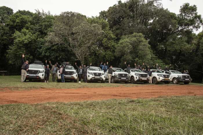 Nissan Daring Africa 2024 met le cap au Zimbabwe Nissan Daring Africa convoy on an ofroad drive to the magnificent Mutarazi Falls and the surrounding area 3 t - Nissan Daring Africa 2024 met le cap au Zimbabwe