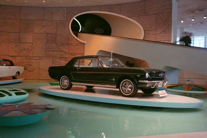 access 1964 worlds fair ford exhibit 1965 mustang neg cn3430 231 - Célébration du 60ème anniversaire de la Ford Mustang : Retour sur ses origines